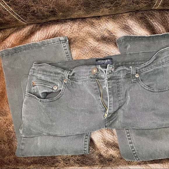 Sonoma‎ Women's Black Bootcut Jeans Size 10 Short | Stretch Fit" - Picture 2 of 6